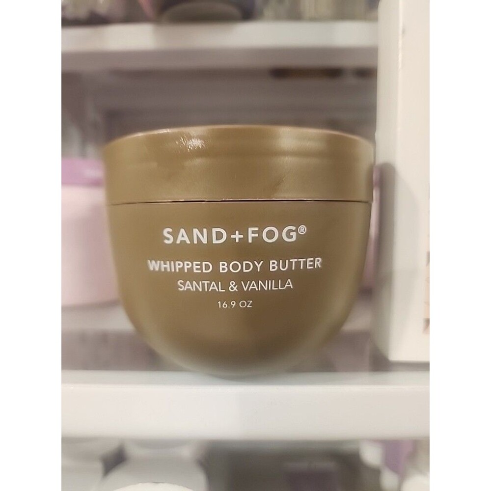 Sand+Fog Whipped Body Butter Santal And Vanilla 16.9 oz
